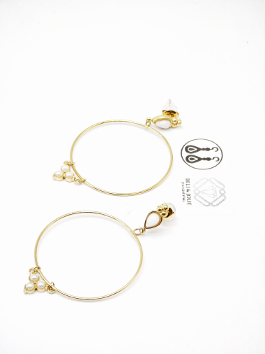 Wholesaler Beli & Jolie - Stainless steel earring