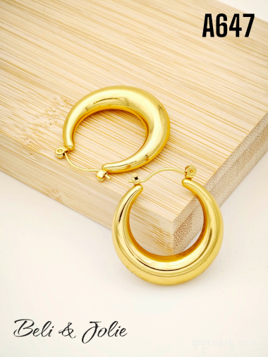 Wholesaler Beli & Jolie - Stainless steel earring