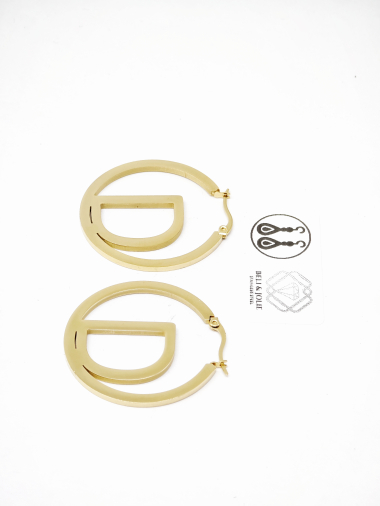 Wholesaler Beli & Jolie - Stainless steel earring