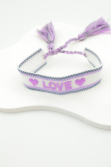 Wholesaler Beli & Jolie - Fabric bracelet