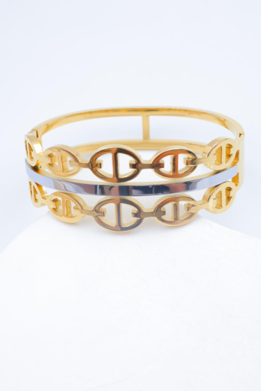 Wholesaler Beli & Jolie - Stainless steel bangle bracelet
