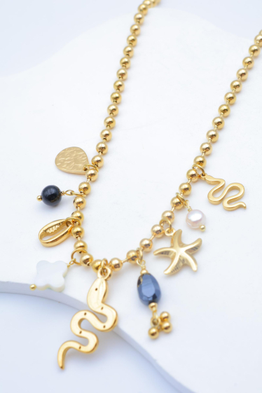 Wholesaler Beli & Jolie - Stainless steel necklace