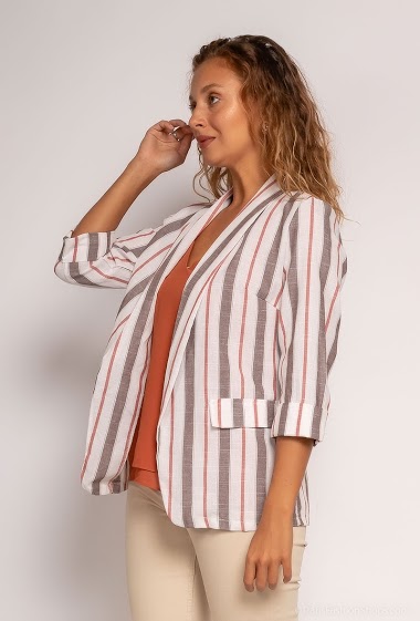 Wholesaler Bellavie - Striped blazer