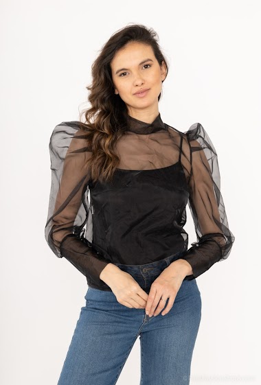 Großhändler Bellavie - Organza blouse