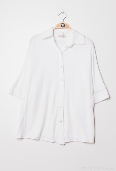Wholesaler Bellavie - Terrycloth shirt and shorts set
