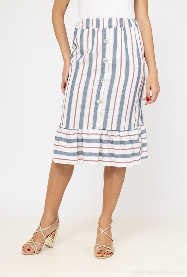 Großhändler Bellavie - Striped skirt