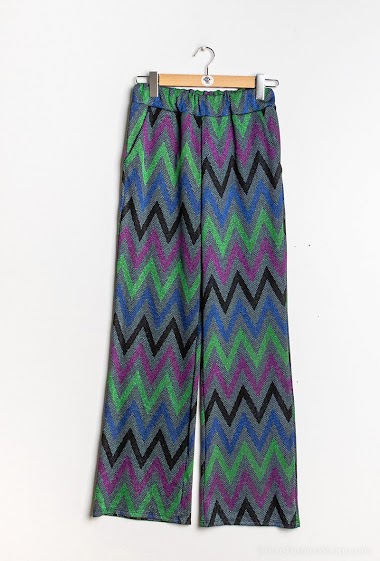 Grossiste Bellavie - Pantalon à imprimé géométrique