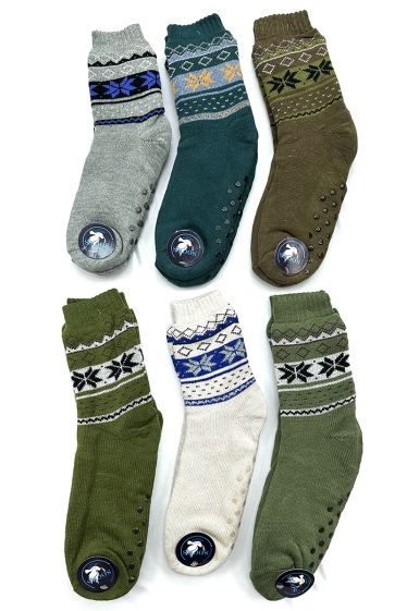 Wholesaler BELLE COM'ELLE - Adult Christmas Socks