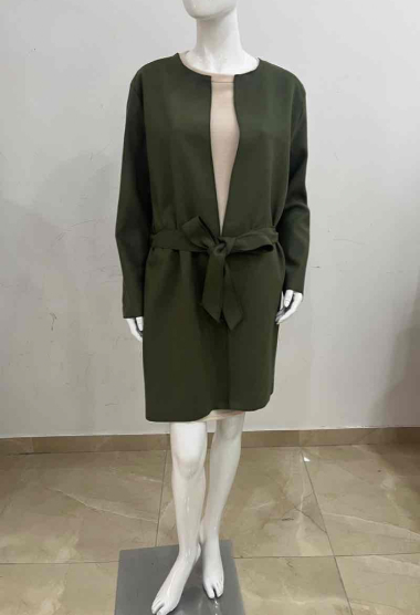 Wholesaler Belle Fa - Thick coat with belt