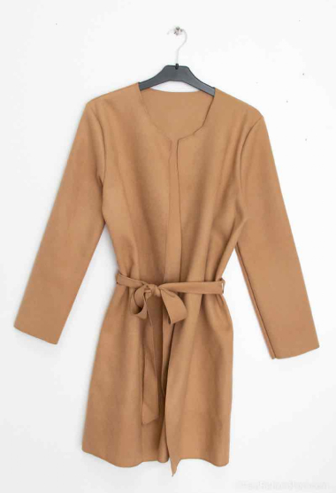 Wholesaler Belle Fa - Thick coat with belt