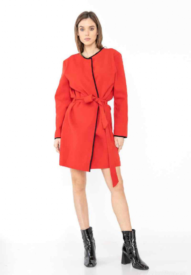 Wholesaler Belle Fa - Thick coat with belt