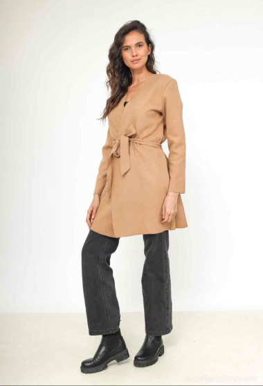 Wholesaler Belle Fa - Thick coat with belt