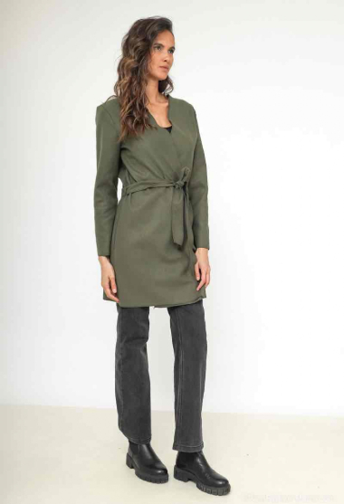 Wholesaler Belle Fa - Thick coat with belt