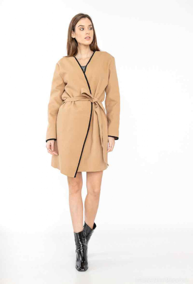 Wholesaler Belle Fa - Thick coat with belt