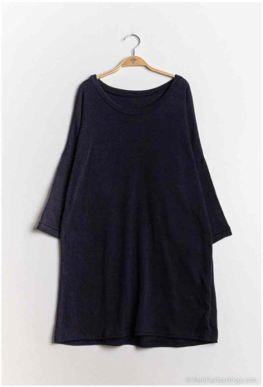 Wholesaler Belle Fa - Thick tunic sweater.
