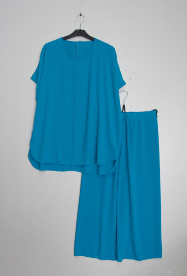 Wholesaler Belle Fa - Loose tunic and trousers set