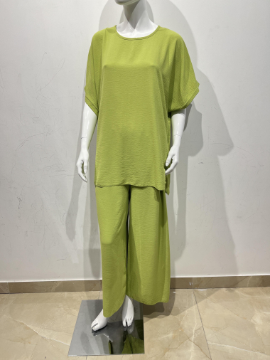 Wholesaler Belle Fa - Loose tunic and trousers set