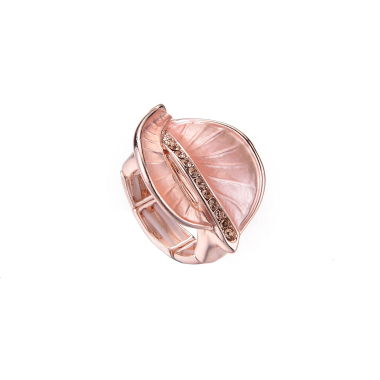 Wholesaler BELLE MISS - Rose gold elastic ring