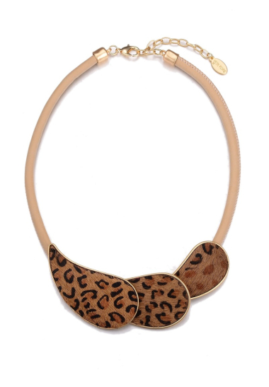Wholesaler BELLE MISS - Leopard necklace