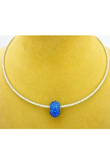 Wholesaler BELLE MISS - semi-rigid crystal necklace