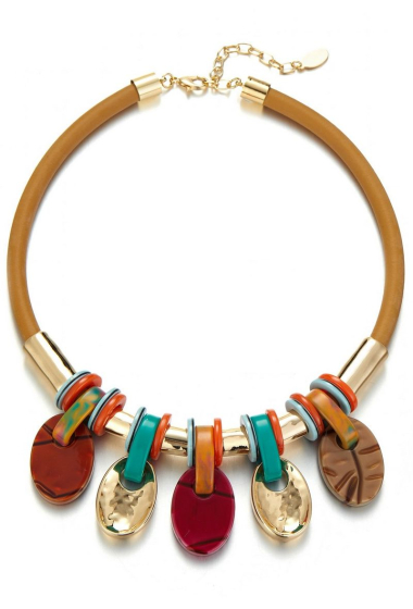 Großhändler BELLE MISS - Sabara – Mehrfarbige Halskette