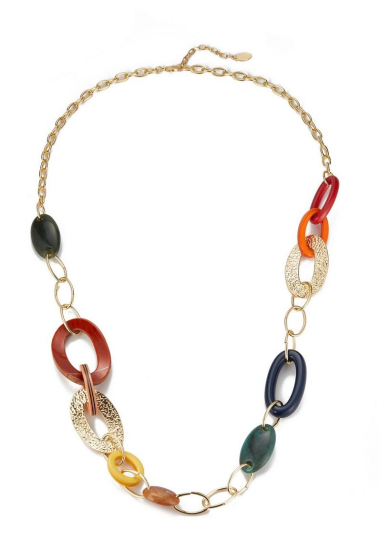 Wholesaler BELLE MISS - Sahr - Multicolored necklace