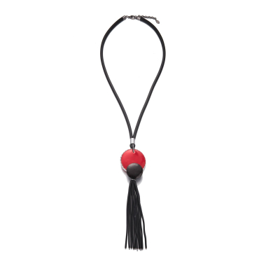 Wholesaler BELLE MISS - black red necklace