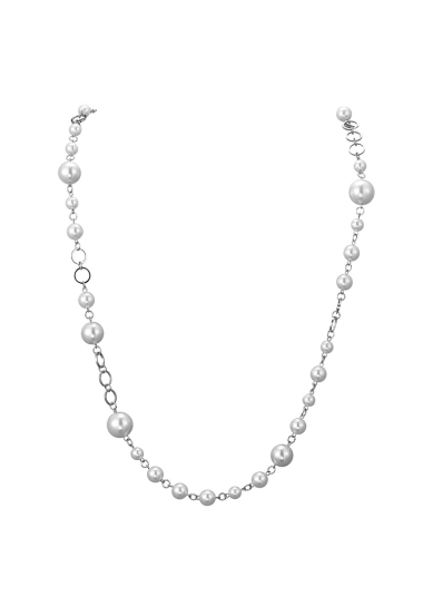 Wholesaler BELLE MISS - Chain and pearl necklace