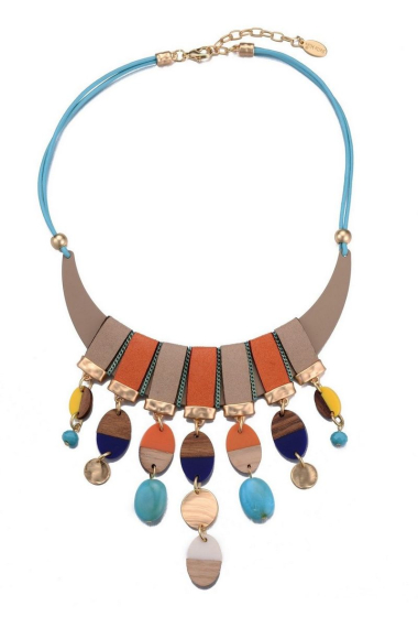 Wholesaler BELLE MISS - Sebastienne - Multicolor necklace
