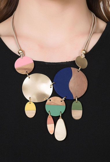 Wholesaler BELLE MISS - Sibylle - Multicolor necklace