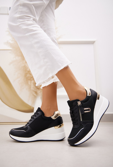 Hana-49 Womens Rhinestone Lace Up Fashion Sneakers - SHOE BARGAIN WAREHOUSE  (WWW.)