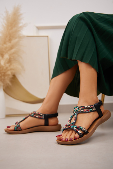Wholesaler Belle Women - Bohemian-style sandal with strap