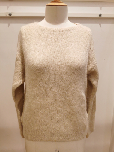 Wholesaler Bellerina - Baby Alpaca long sleeve sweater