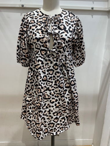 Wholesaler Bellerina - Leopard short dress