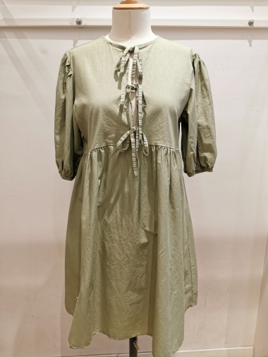 Großhändler Bellerina - Kurzes schlichtes Kleid