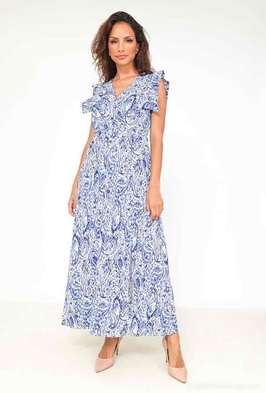 Wholesaler Bellerina - Long print dress