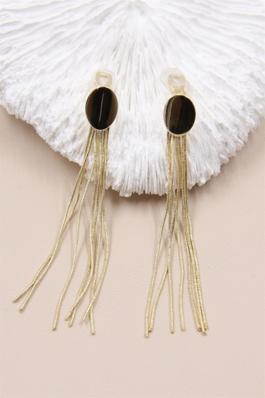 Wholesaler Bellissima - Clip-on dangling earring