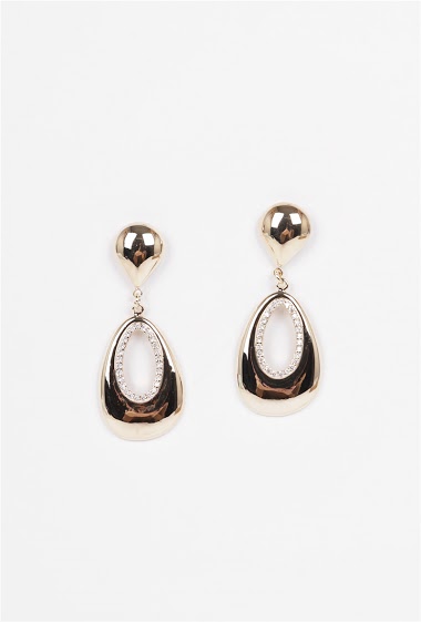 Wholesaler Bellissima - Earring rod silver 925  144BO105