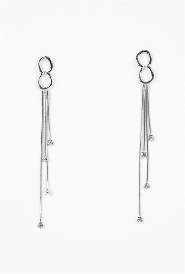 Wholesaler Bellissima - Earring rod silver 925  144BO20