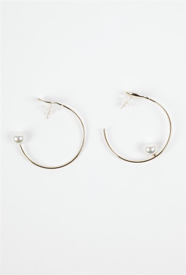 Wholesaler Bellissima - Earring rod silver 925 144BO23