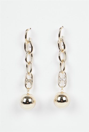 Wholesaler Bellissima - Earring rod silver 925 144BO30