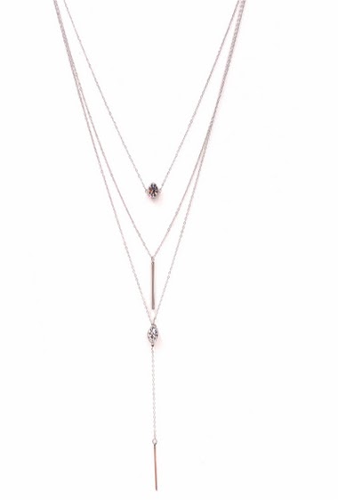 Wholesaler Bellissima - Stainless steel long necklace