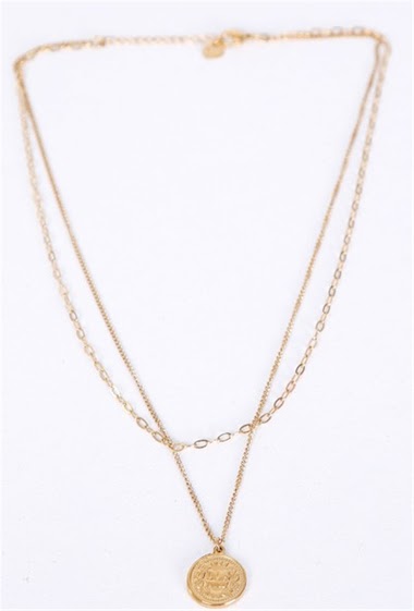 Wholesaler Bellissima - Steel necklace 146COL10