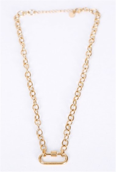Wholesaler Bellissima - Steel necklace 146COL12