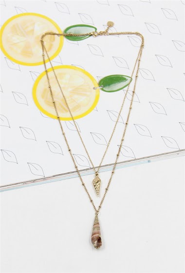 Wholesaler Bellissima - Steel necklace 148COL134