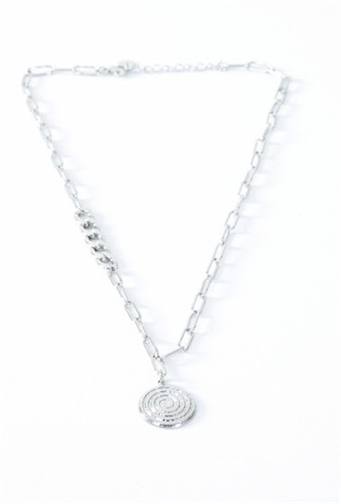 Wholesaler Bellissima - Steel necklace 148COL47