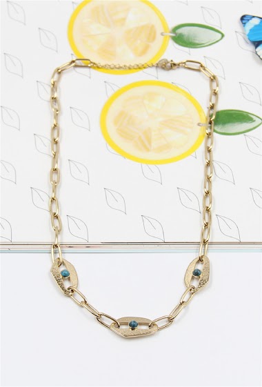 Wholesaler Bellissima - Steel necklace 150COL02