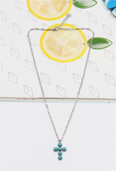 Wholesaler Bellissima - Steel necklace 150COL05