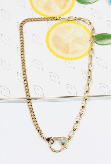 Wholesaler Bellissima - Steel necklace 150COL07