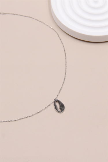 Wholesaler Bellissima - Stainless steel coffee bean necklace